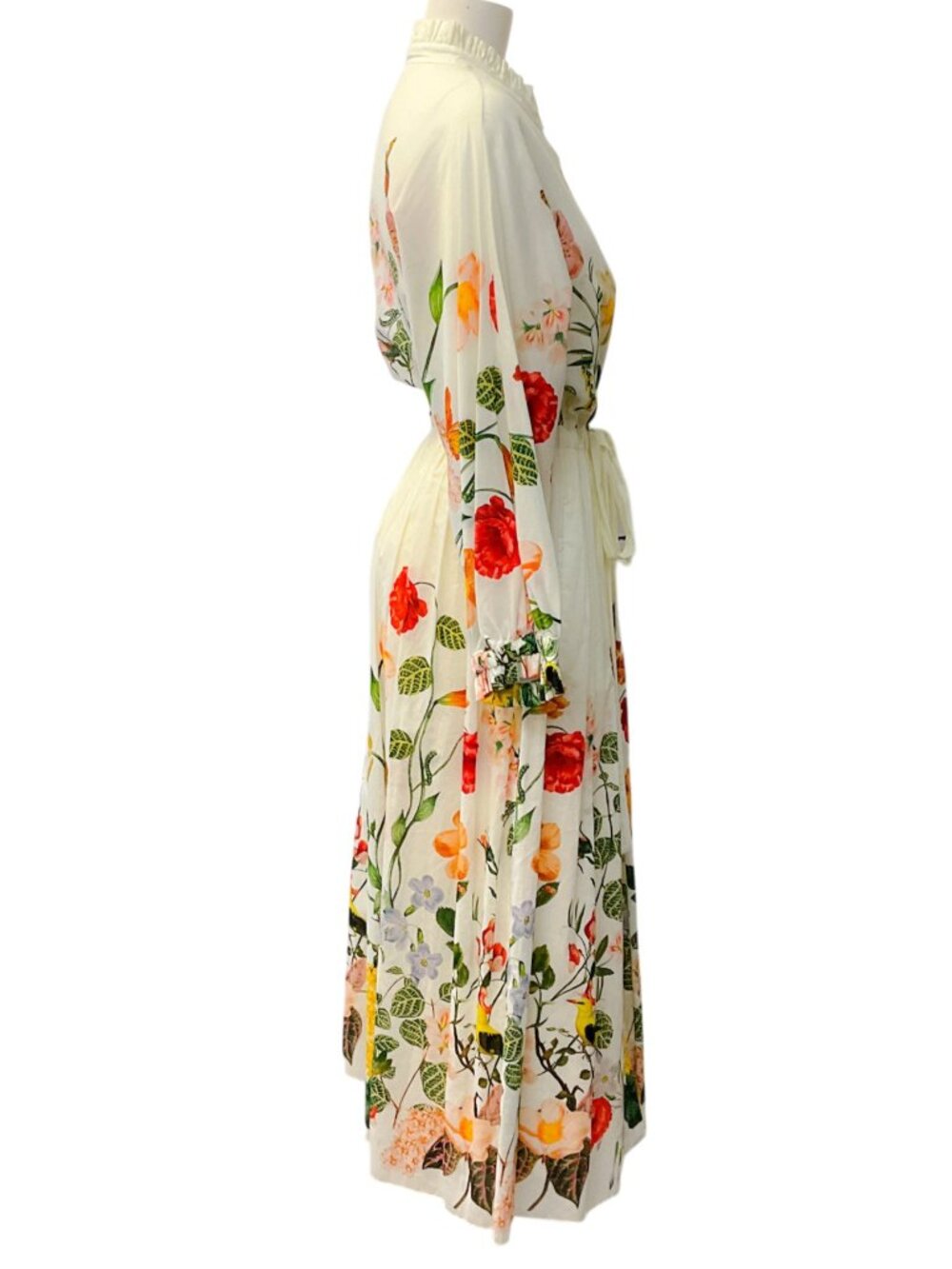 Cara Cara Nectar Egret Louisa Shirtdress - Picture 2 of 4